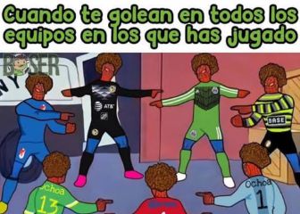 Los memes tunden a Memo Ochoa en el partido contra Canadá