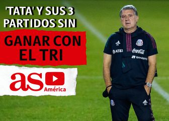 Primera vez que el 'Tata' hila tres juegos sin ganar con el Tri