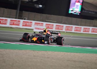 Checo Pérez finalzó cuarto en el Gran Premio de Qatar