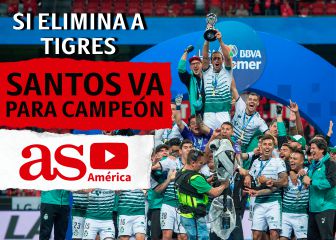 Las últimas 3 veces que Santos eliminó a Tigres, fue campeón