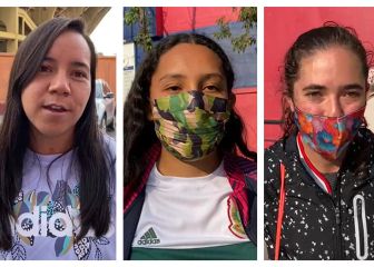 Jugadoras de la Liga MX fueron a apoyar al Tri Femenil en su duelo contra Canadá