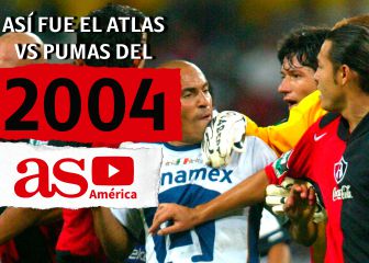 Así fue la Semifinal que disputaron Atlas y Pumas en el 2004