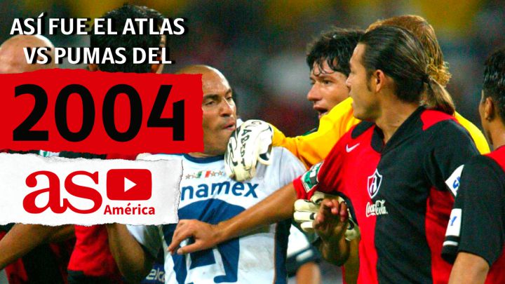 Así fue la Semifinal que disputaron Atlas y Pumas en el 2004