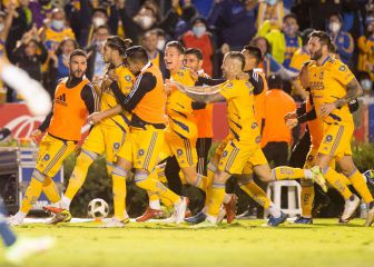 La euforia en el 'Volcán' tras la victoria de Tigres de último minuto