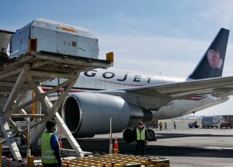 Arriban a México más de 225 mil vacunas contra el Covid-19 de Pfizer