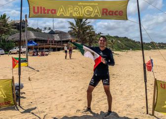 Ultramaratonista regresa al país tras quedar varado en África por nueva cepa de COVID-19