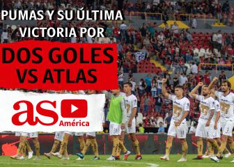 Pumas solo tiene un triunfo de dos o más goles de visita frente al Atlas
