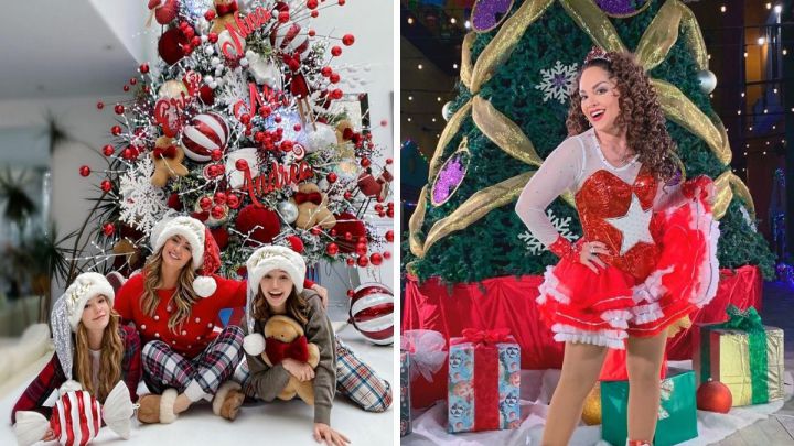 Andrea Legarreta, Tatiana y más famosos comparten su decoración navideña 