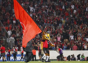 Afición del Atlas festejó pase a la final en la Glorieta de los Niños Héroes