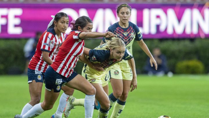 Chivas - América en vivo: Liga MX Femenil, cuartos de final