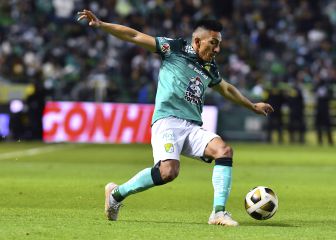 Ángel Mena, el hombre gol del León en plena liguilla