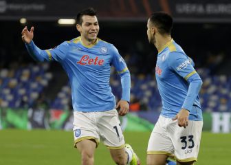 Hirving Lozano regresó a los entrenamientos del Napoli