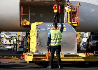 Arriban a México más de 500 mil vacunas contra el Covid-19 de Pfizer