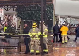 Reportan un muerto en desplome de techo en Plaza Otay, Tijuana
