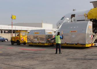 Llegan a México más de 500 mil vacunas contra el Covid-19 de Pfizer