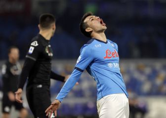 Prensa y aficionados del Napoli arremeten contra Chucky Lozano