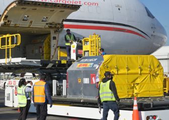 Llegan a México más de 500 mil vacunas contra el Covid -19 de Pfizer