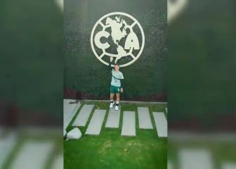 ¡Aterrizó! Desde un dron América presentó a Katty Martínez