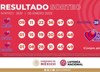 Consulta los cachitos ganadores del Sorteo Melate hoy 5 de enero