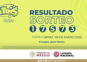 Boletos ganadores del Sorteo Tris Extra para hoy 9 de enero