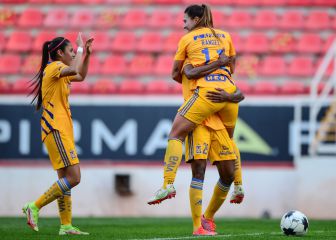 Tigres Femenil derrota a Necaxa en la fecha 1 del Clausura 2022