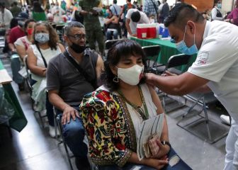 Tercera dosis para adultos de 50 años en Puebla