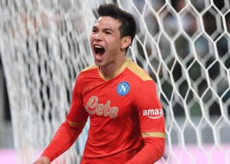 'Chucky' Lozano salió expulsado ante la Fiorentina