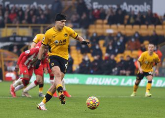 Raúl Jiménez llegó a 150 goles en su carrera