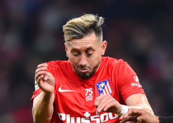 Héctor Herrera con poca acción en el Atlético de Madrid