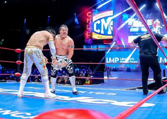 Místico reta a Último Guerrero a un mano a mano