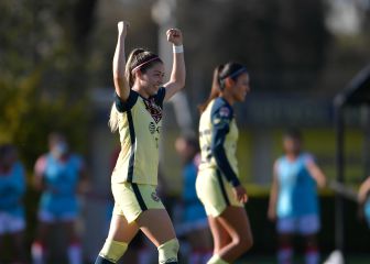 América aprovechó dos errores de la arquera rival y goleó