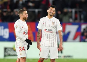 ‘Tecatito’ Corona tuvo minutos en el Sevilla vs Osasuna