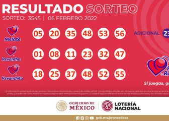 Ganadores del Sorteo Melate hoy 7 de febrero de 2022