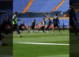 ¡Qué clase! Para ver una y otra vez el golazo de Soteldo en la práctica de Tigres