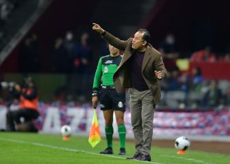 Juan Reynoso dirigió el entrenamiento de Cruz Azul