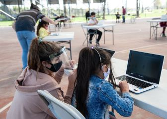 Alumnos de Conalep regresan a clases presenciales