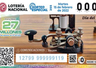 Boletos ganadores del Sorteo Especial hoy 15 de febrero 2022