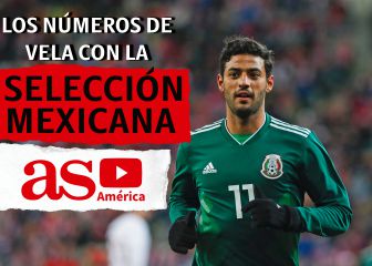 Carlos Vela y sus números con la Selección Mexicana