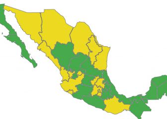 Semáforo COVID en México por estados: así queda el mapa del 21 de febrero al 6 de marzo 2022