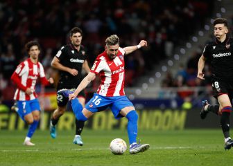 Héctor Herrera brilló en la goleada del Atlético de Madrid