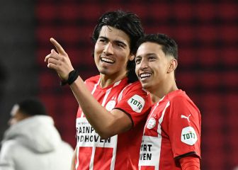 Erick Gutiérrez salió lesionado y en camilla en juego del PSV