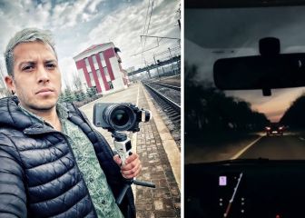 El youtuber mexicano Alex Tienda muestra imágenes desde Ucrania