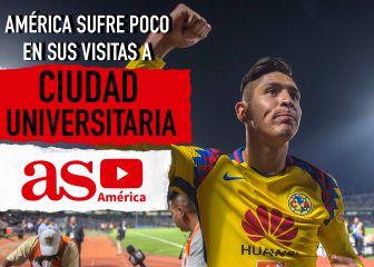 Pumas solo tiene una victoria en C.U. contra América, en sus últimos 10 duelos