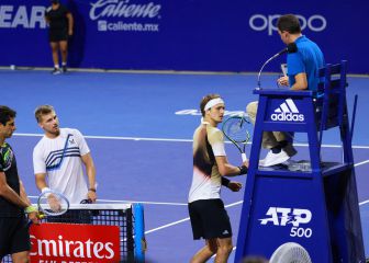 Zverev, multado con 40 mil dólares por arrebato