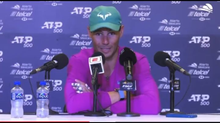 Nadal: "Me parece increble que a estas alturas del siglo XXI haya una guerra"