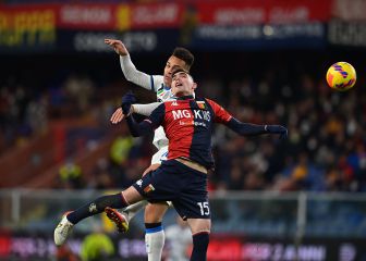 Johan Vásquez con discreta actuación en el Genoa vs Inter