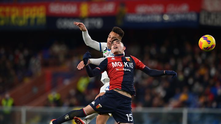 Johan Vásquez con discreta actuación en el Genoa vs Inter ...