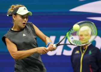 Anna Kalinskaya está en Semifinales, pero sufre por Ucrania