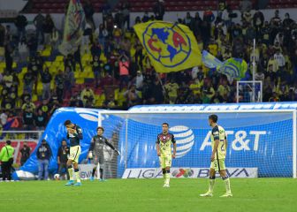 América hila siete juegos sin ganar en el Azteca