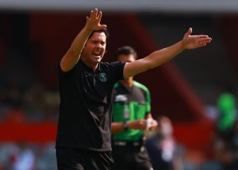 Así fueron los números de Santiago Solari en América